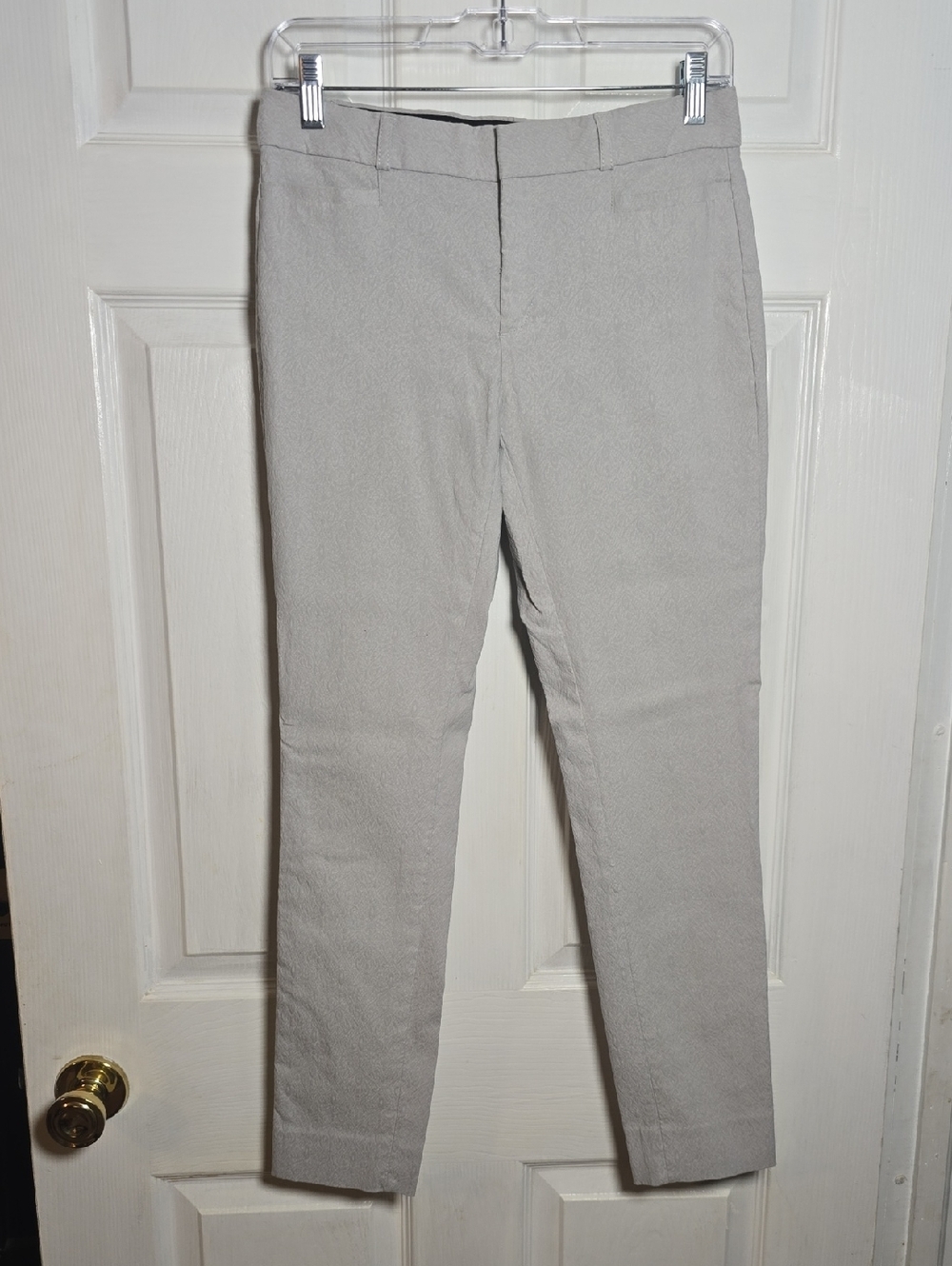 Banana Republic 0 XS Grey Sloan Curvy Fit Pants Classic Tailored